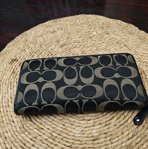 Coach Monogrammed Wallet
